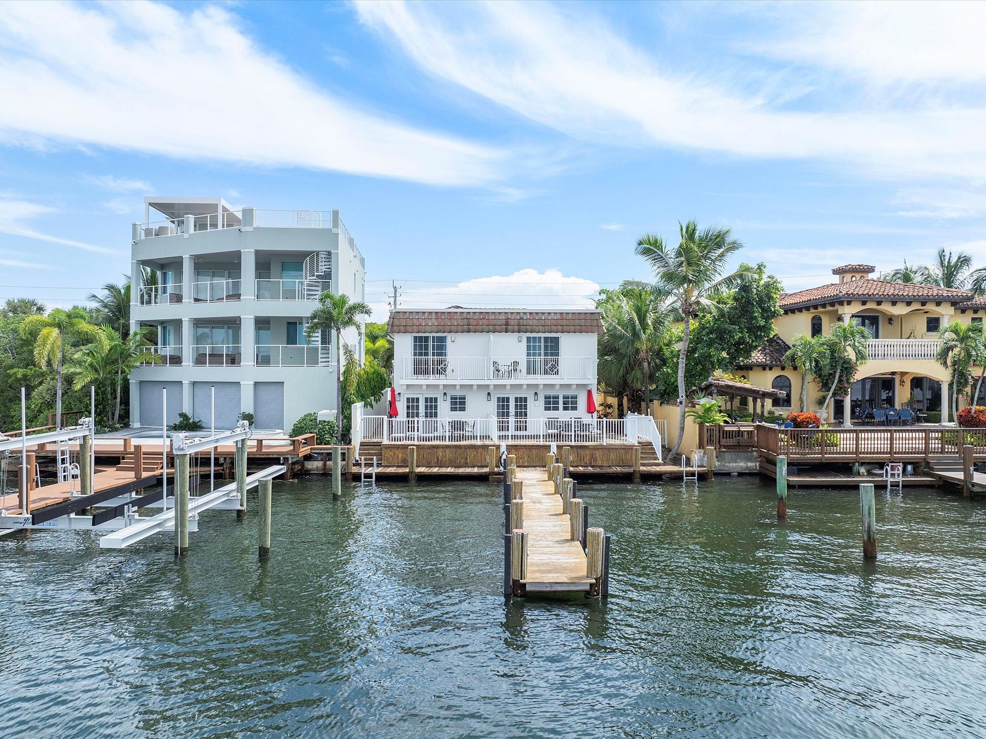 The two waterfront townhomes on the Intracoastal, Hollywood Beach